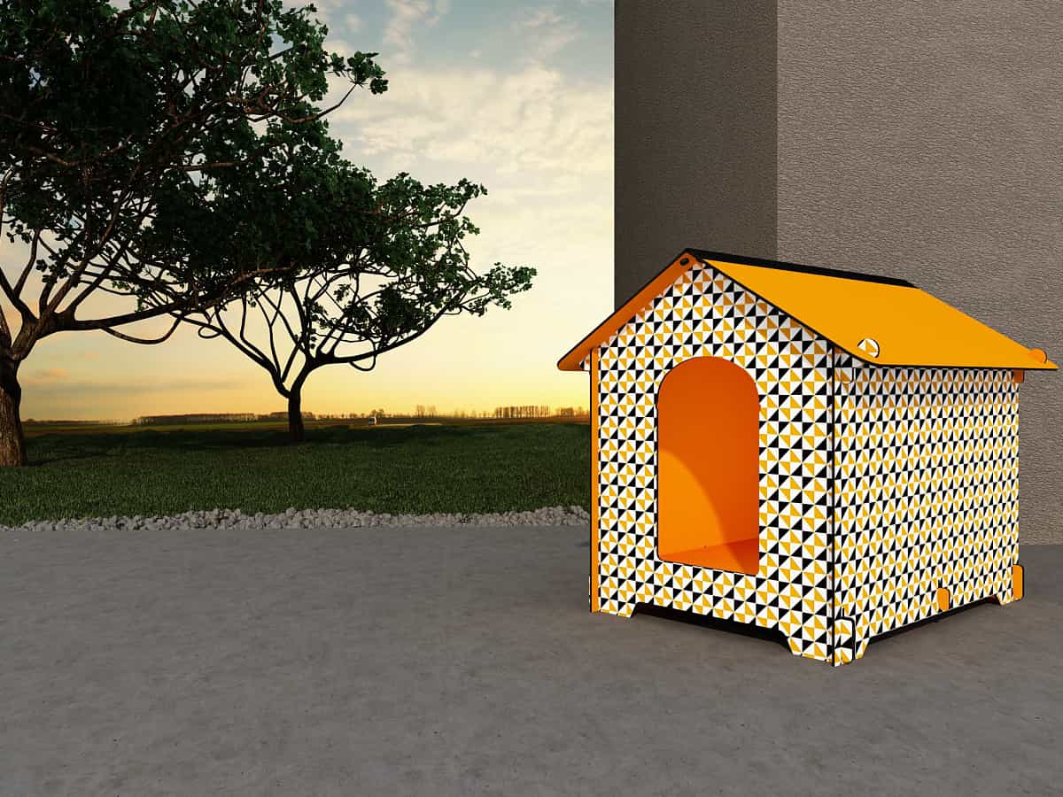 cucce per cani cucciolotta geometric