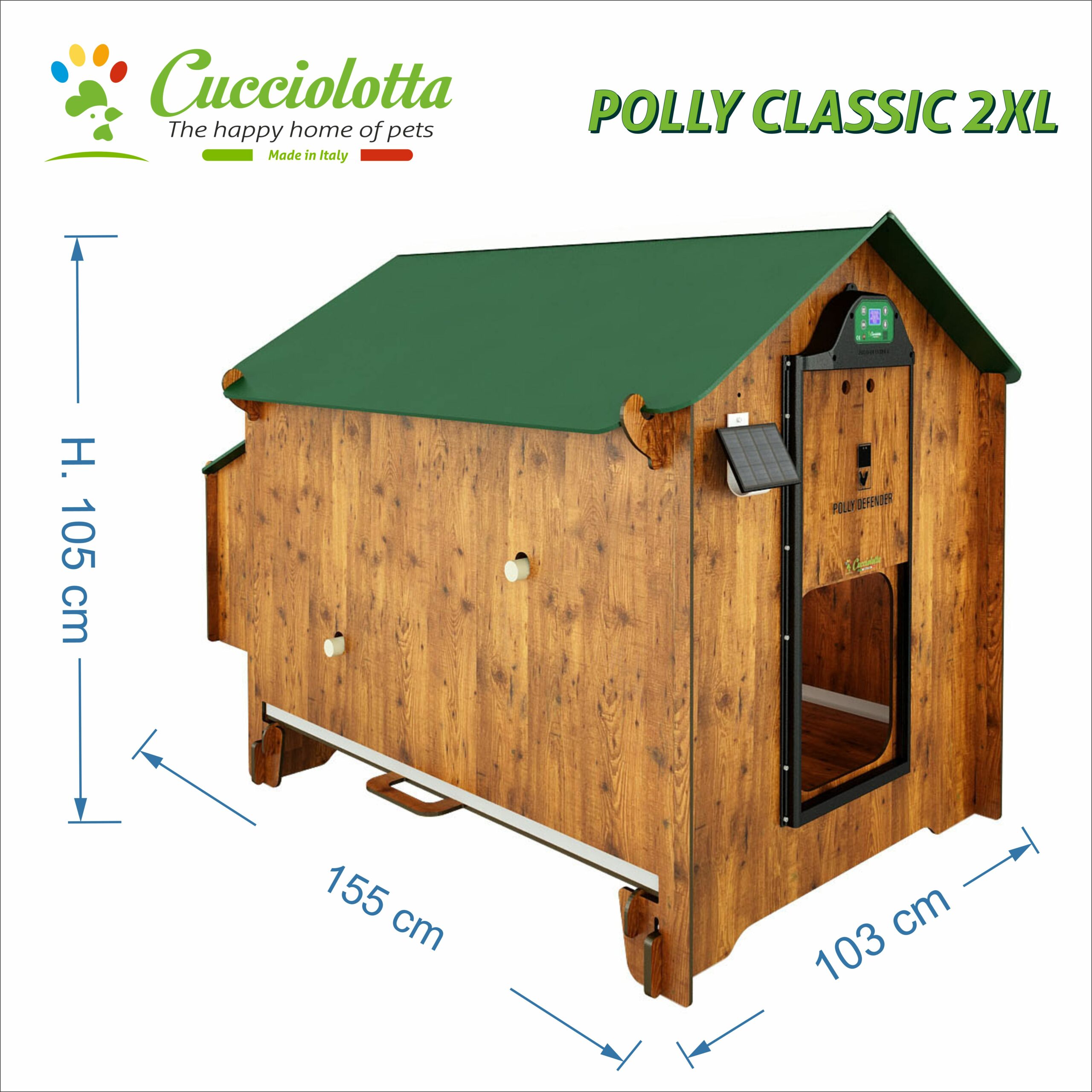 polly CLAS 2XL wood banner