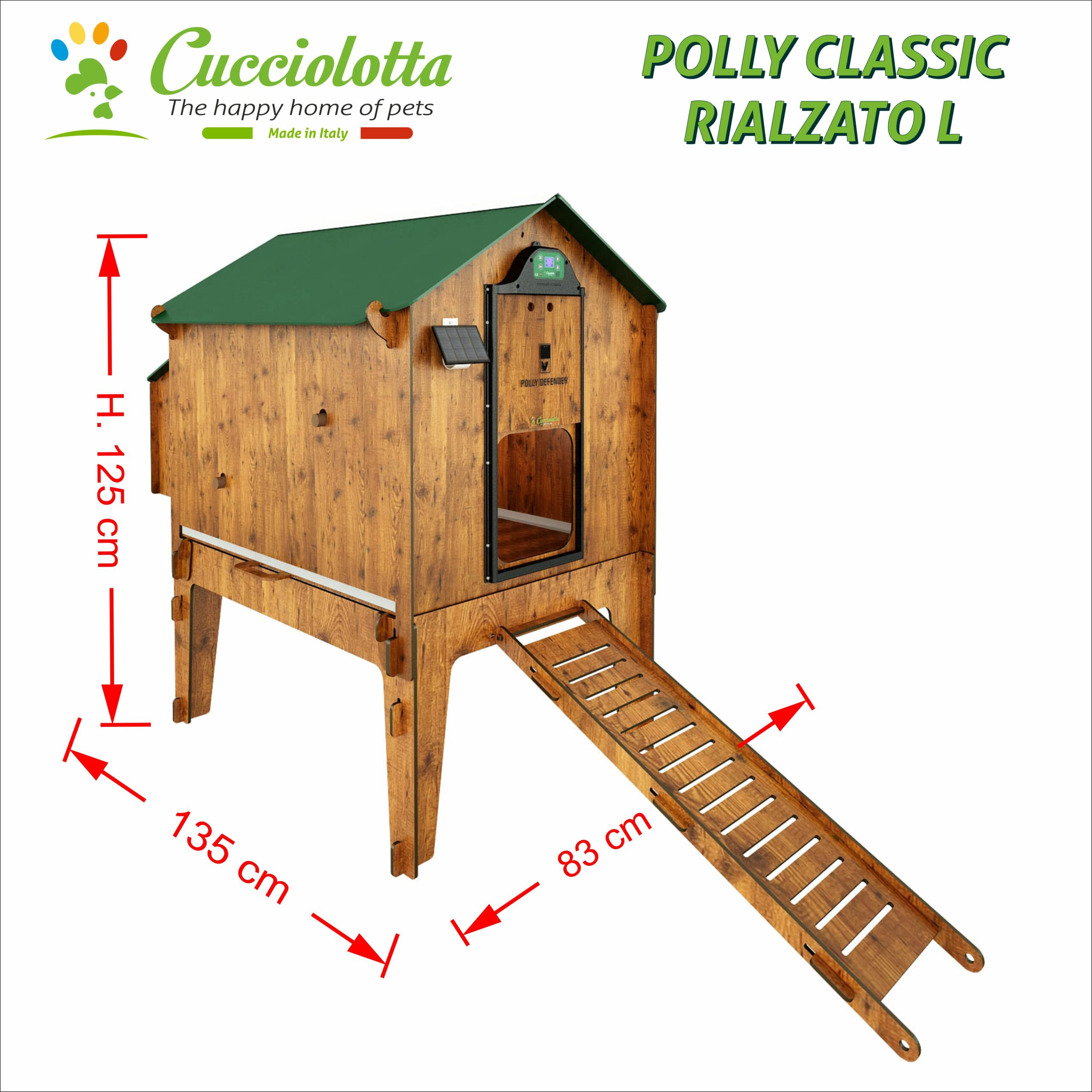 polly CLAS L LIFT wood banner